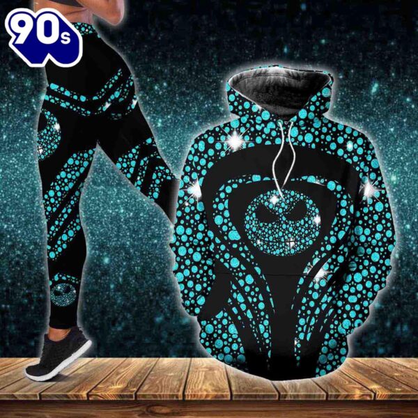 Jack Skellington Combo Hoodie & Legging 3d Set