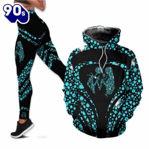 Jack Skellington Combo Hoodie & Legging Set 3D