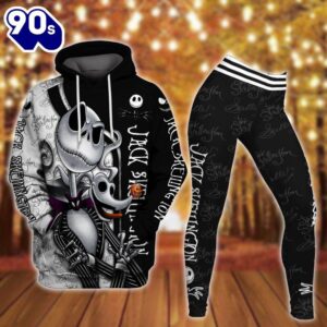 Jack Skellington Graphic Hoodie And…