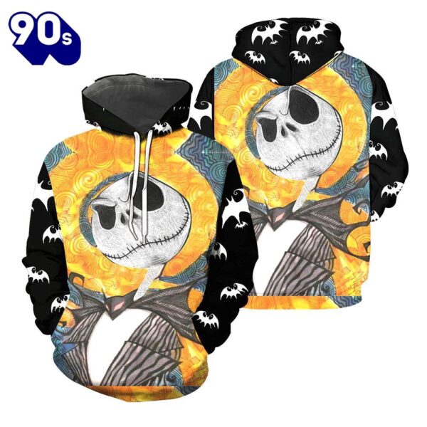 Jack Skellington Halloween 3D Shirts For Men And Women