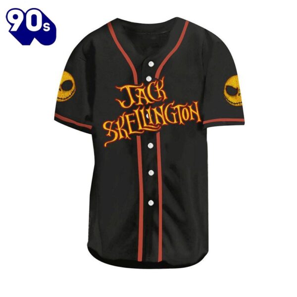 Jack Skellington Halloween Is Coming Baseball Jersey  Gift For Fans