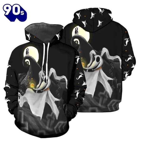 Jack Skellington Hoodie 3D All Over Printed Shirts For Men And Women Halloween