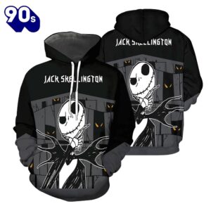 Jack Skellington Hoodie 3D All…