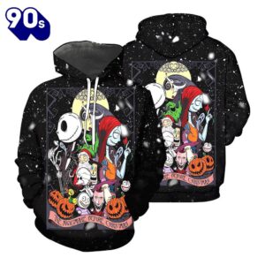 Jack Skellington Hoodie 3D All…