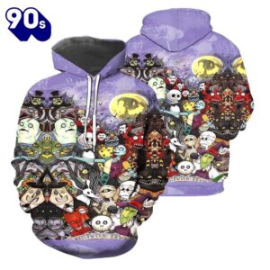 Jack Skellington Hoodie 3D All…