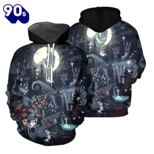 Jack Skellington Hoodie 3D All…