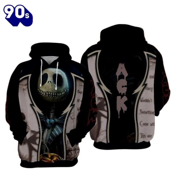 Merry Christmas  Jack Skellington Scary Hoodie