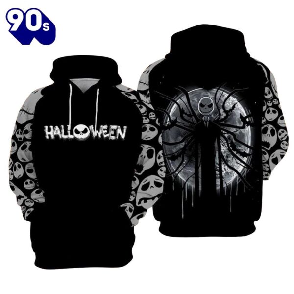 Merry Christmas  Jack Skellington Slender Man Hoodie