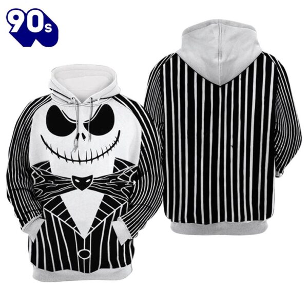 Merry Christmas  Jack Skellington Suit Cosplay Hoodie