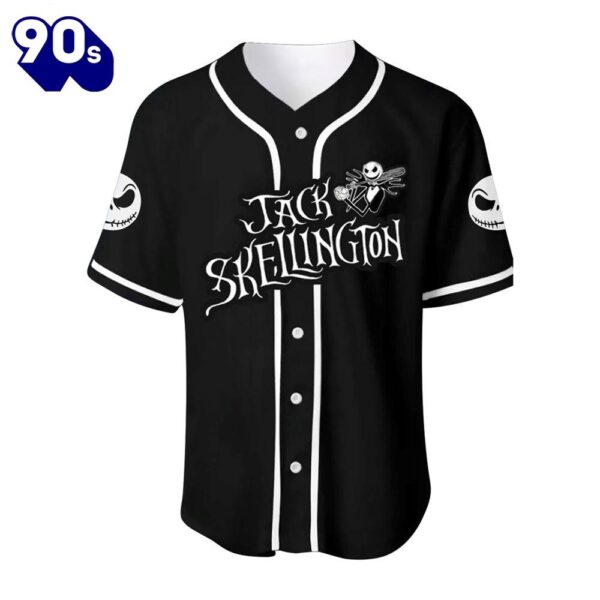 Jack Skellington & Zero Baseball Jersey  Gift For Fans