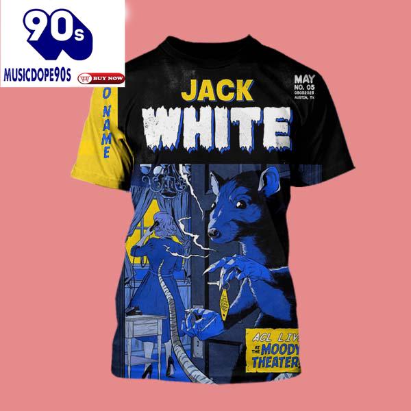Jack White No Name 2025 Live Concert At The Moody Theater In Austin TX On May 5 2025 Design Shirt Jack White No Name 2025 Live Concert At The Moody Theater In Austin TX On May 5 2025 Design Shirt