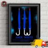 Jack White No Name UK And EU Tour 2025 Poster Umbrellas Art With Tour Dates Canvas