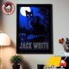 Jack White Poster For Tonight Show In Kansas City Missouri At Uptown Theater On April 4th 2025 The Cat I Think I Smell a Rat Canvas