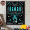 Jack White Tonight Poster For St Paul Minnesota At Palace Theatre On April 7th 2025 With Bermuda Squares The Church Art Canvas