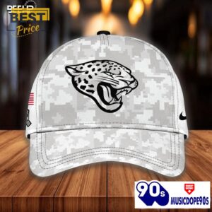 Jacksonville Jaguars Camo 2024 Salute to Service Hoodie, Jogger, Cap