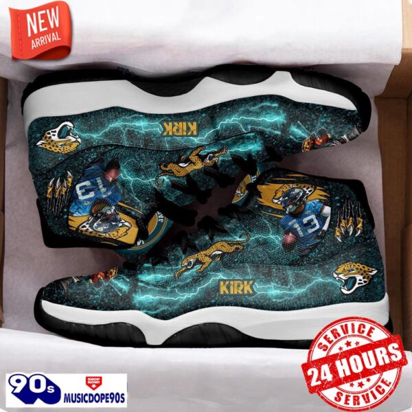 Jacksonville Jaguars Christian Kirk Air Jordan 11 Shoes For Men Women