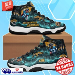 Jacksonville Jaguars Christian Kirk Air Jordan 11 Shoes For Men Women