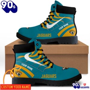 Jacksonville Jaguars Custom Boots Shoes Idea Gift For Fan