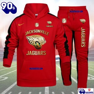 Jacksonville Jaguars NFL 32 Teams Personlized Golden Logo Hoodie Set