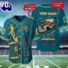 Jacksonville Jaguars NFL 3D Personalized Baseball Shirt For Fans