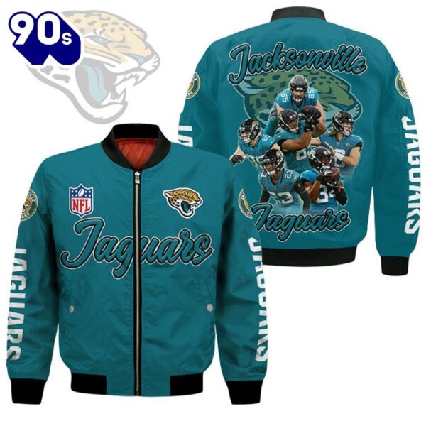 Jacksonville Jaguars Players Nfl Bomber Jacket  Gift For Christmas