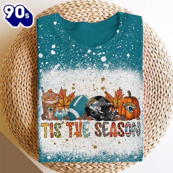 Jacksonville Jaguars Tis The Season Sport For Fan 3D Shirts