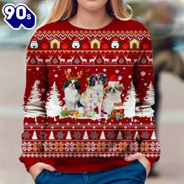 Japanese Chin Ugly Premium Sweater
