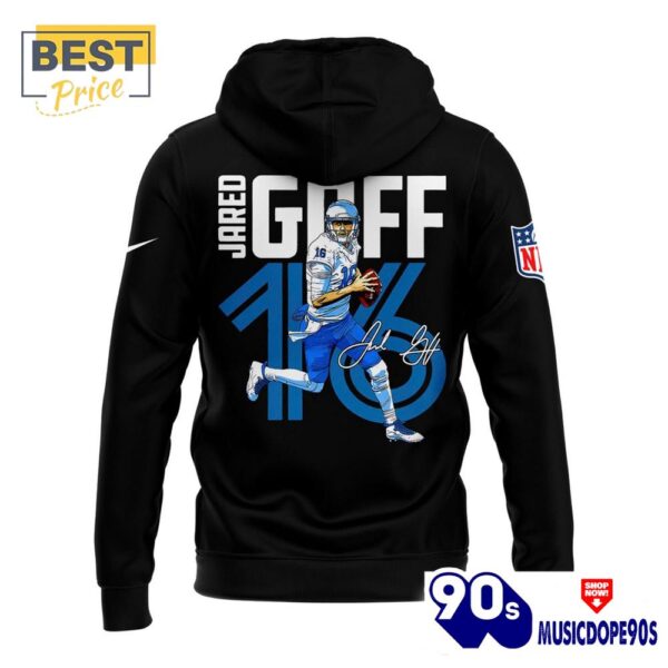 Jared Goff Detroit Lions Alternate Helmet Hoodie, Jogger, Cap