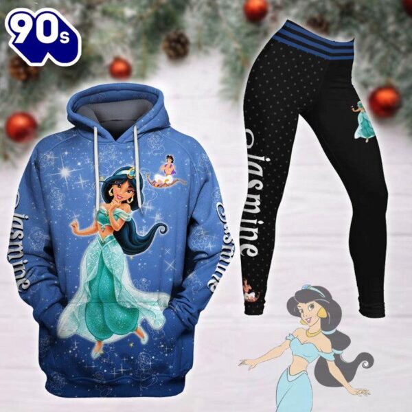 Jasmine Castle Glitter Hoodie And Leggings Set