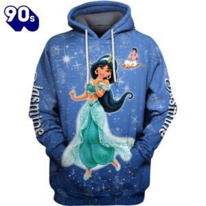 Jasmine Castle Glitter Hoodie And…