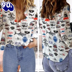 Jaws Style Women’s Casual Shirt