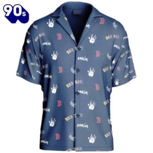 Jerry Day Red Sox Hawaiian…