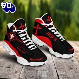 Jesus Basic Walk By Faith Customized Jd13 Shoes For Man And Women  Gift Christmas