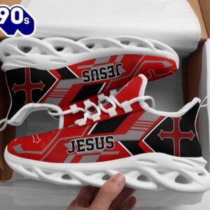 Christian Running, Jesus Black Red…