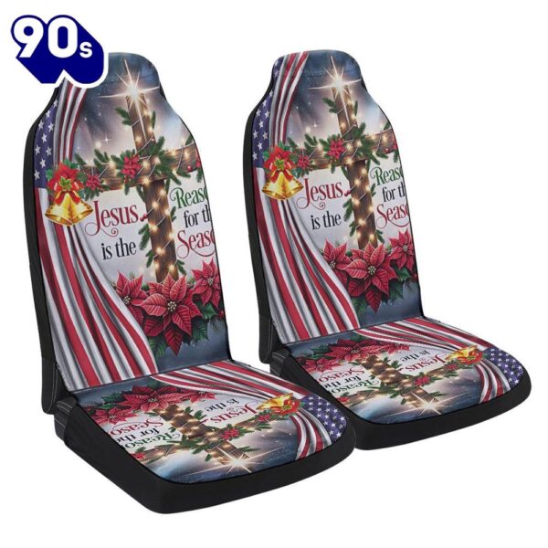 Jesus Christ Christmas Jesus Is The Reason For The Season Seat Cover Cars  Gift For Christmas