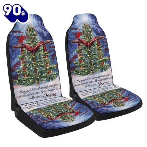 Jesus Christ The Greatest Gift Christmas Seat Cover Cars  Gift For Christmas