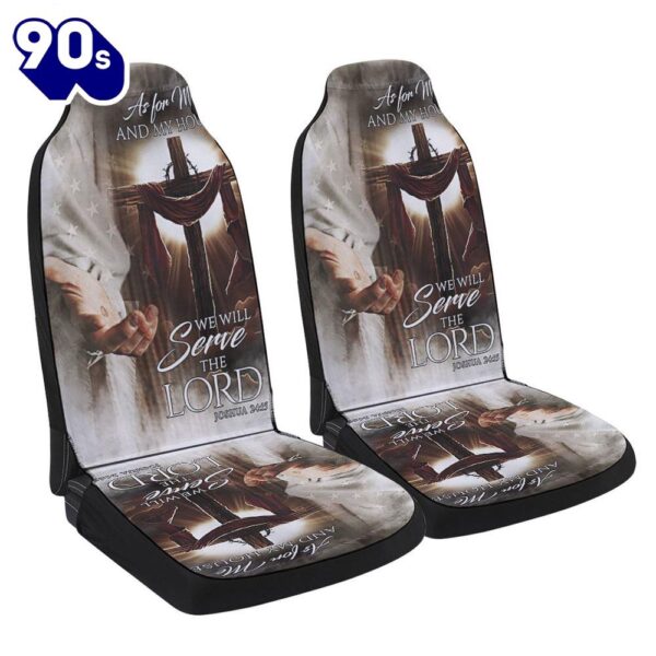 Jesus Christmas For Me And My House Seat Cover Cars  Gift For Christmas