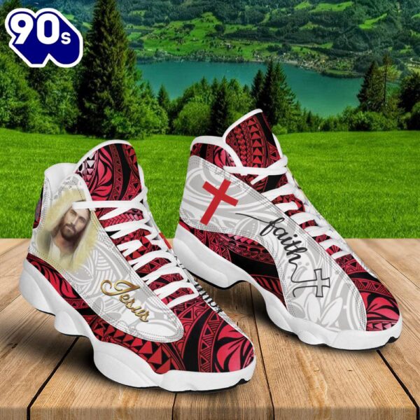 Jesus Faith Portrait Art Jd13 Shoes For Man And Women  Gift Christmas