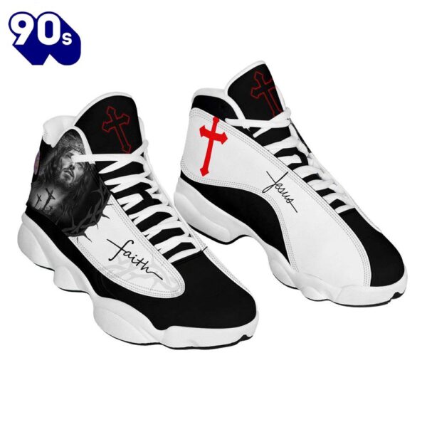 Jesus Portrait Art And Faith Jd13 Shoes For Man And Women Keep Faith  Gift Christmas