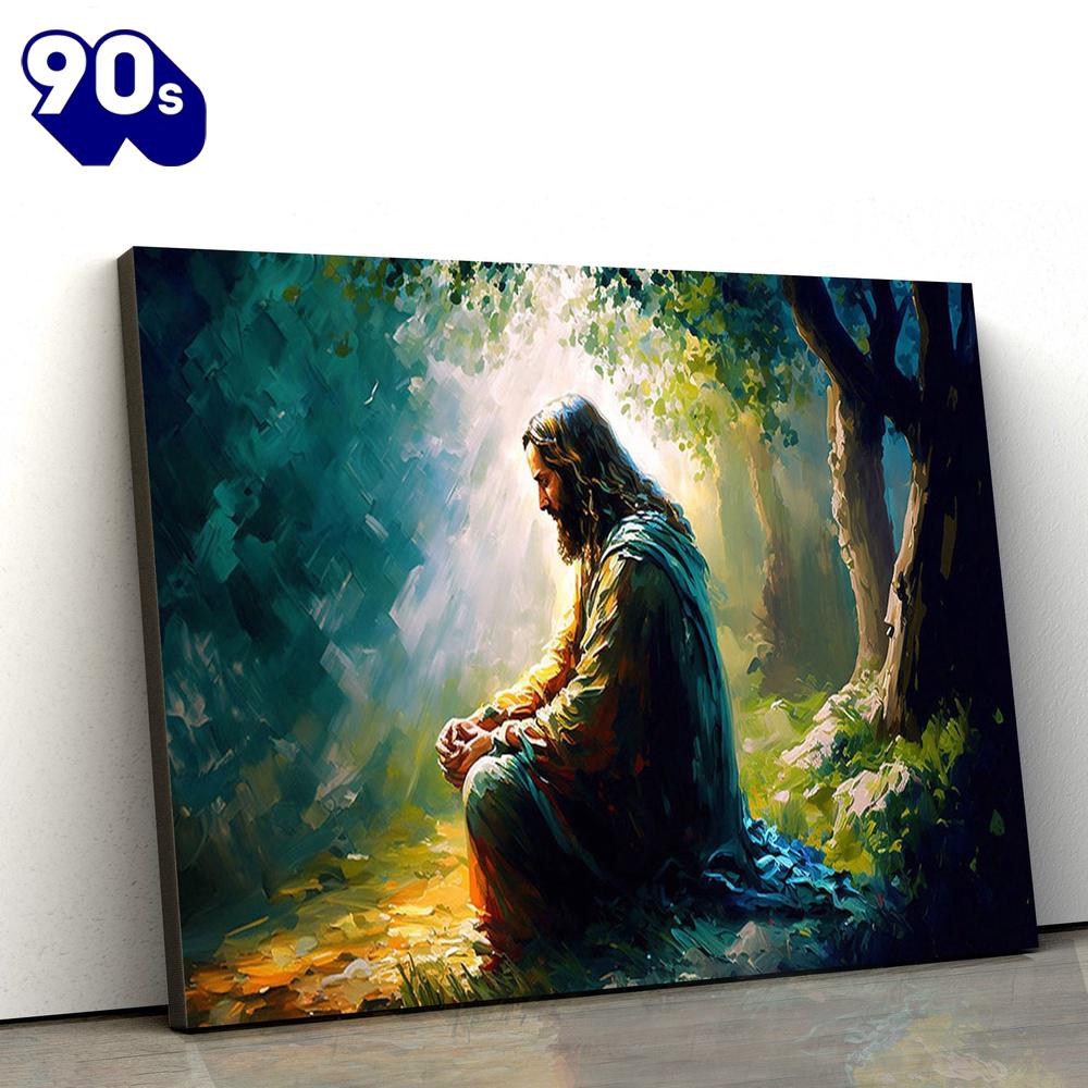 Jesus Prays In The Garden Of Gethsemane Canvas Pictures Jesus Christ ...