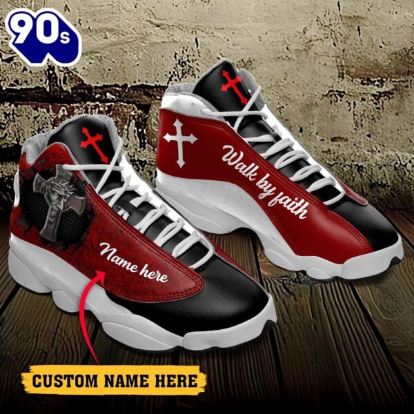 Jesus Walk By Faith Customized Jd13 Shoes For Man And Women  Gift Christmas