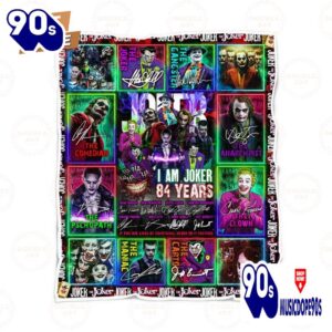 Joker 84 Years 1980-2024 Fleece Blanket