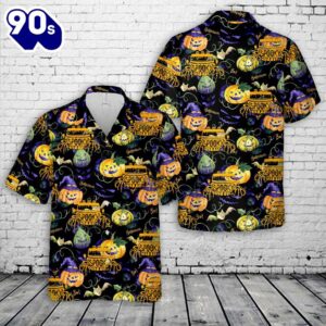 Jp Spooky Halloween Hawaiian Shirt