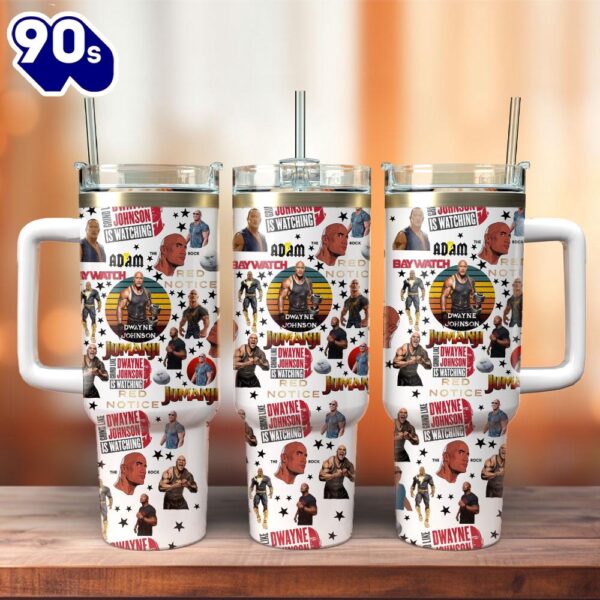 Jumanji Movie Custom Stanley Quencher 40oz Stainless Steel Tumbler  For Fans