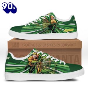 Justice League Aquaman Stan Smith Shoes Gift For Your Kid