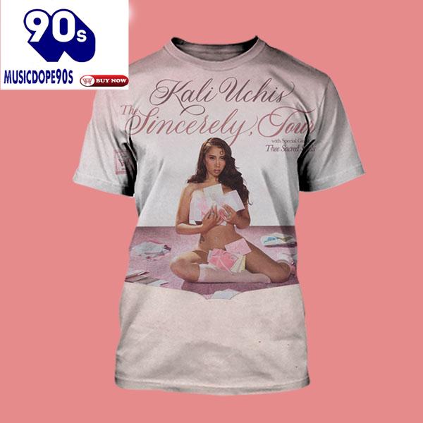 Kali Uchis The Sincerely Tour 2025 With Thee Scared Soul Schedule Cities Tour Dates Shirt Kali Uchis The Sincerely Tour 2025 With Thee Scared Soul Schedule Cities Tour Dates Shirt
