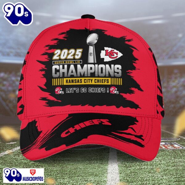 Kansas City Chiefs 2025 Super Bowl LIX Champions Cap