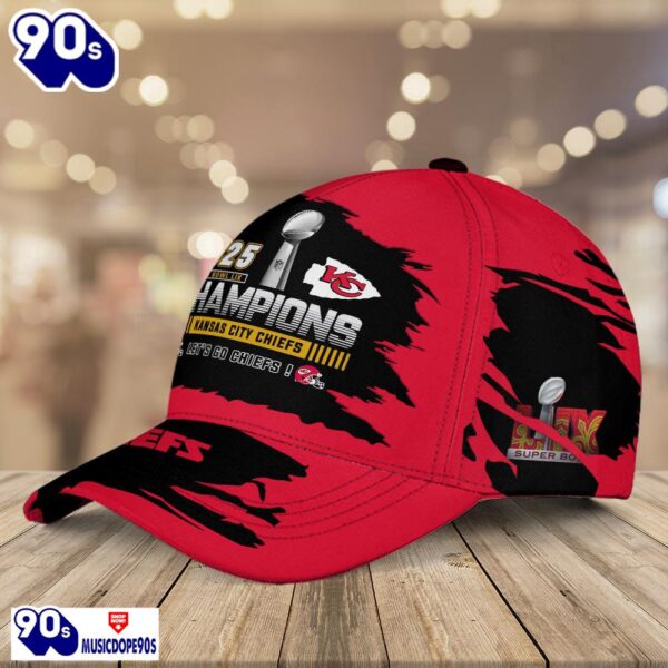 Kansas City Chiefs 2025 Super Bowl LIX Champions Cap