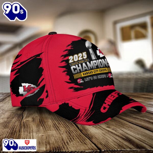 Kansas City Chiefs 2025 Super Bowl LIX Champions Cap