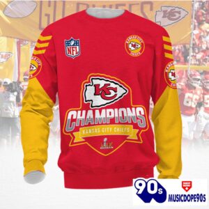 Kansas City Chiefs 2025 Super Bowl LIX Champions Normal Hoodie